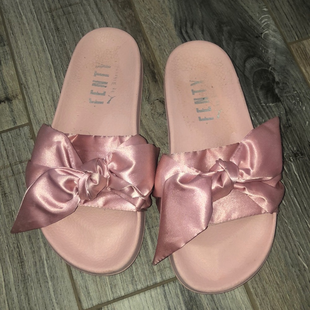 FENTY PUMA by Rihanna slides.
